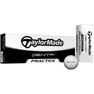 Taylormade Penta Tp5 Pratice Golf Balls (pack Of 72) (White Dimensions 5.25 inches round Weight 1 ounce per ballOnly golf ball with no deficiencies Each layer is engineered to deliver optimum performance in five key areas feel, spin, control, launch an
