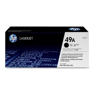 Easy to install Hp Laser Jet 49a Black Toner Cartridge For 2,500 Pages