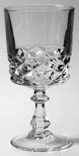 Cristal DArques Durand Diamond Wine Glass   Cut
