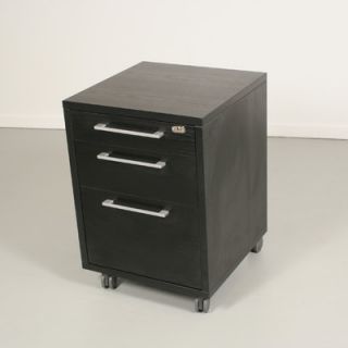Tvilum Pierce Office Mobile File with Three Drawer in Coffee 8041820