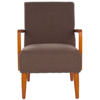 Safavieh Jane Linen Arm Chair MCR4610A/MCR4610B Color Brown