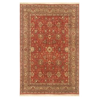 Hand knotted Green Hand Carded, Hand Twisted Wool Rug (2x3)