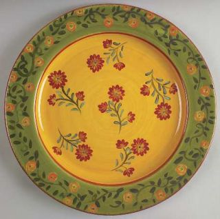 Provence Service Plate (Charger), Fine China Dinnerware   Lesal,Multicolor Flowe