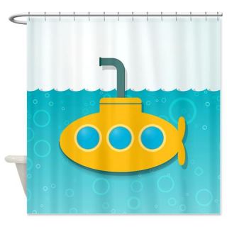  Yellow Submarine Shower Curtain  Use code FREECART at Checkout
