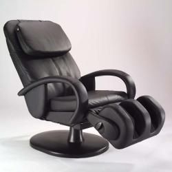Black Human Touch Stretching Massage Chair (refurbished)