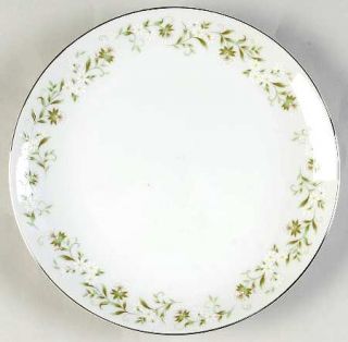 Mikasa Rambling Salad Plate, Fine China Dinnerware   Daisies & White Flowers On
