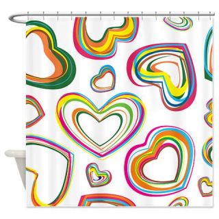  Heart Shower Curtain  Use code FREECART at Checkout