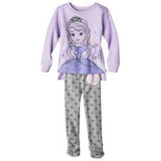 Disney Infant Toddler Girls Sofia the First Set   Lilac 5T