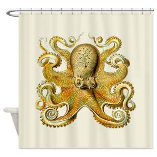  Ernst Haeckel Octopus Shower Curtain  Use code FREECART at Checkout