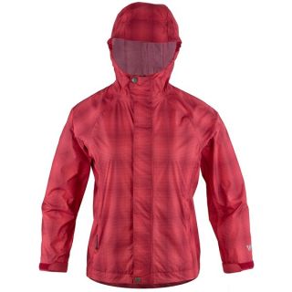 White Sierra Trabagon Jacket   Waterproof (For Youth)   HIBISCUS PLAID (XL )