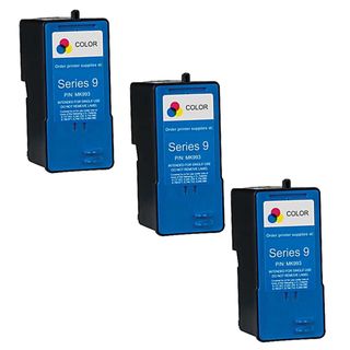 Dell Mk993 (series 9) High capacity Color Ink Cartridge (pack Of 3) (ColorPrint yield 350 pages at 5 percent coverageNon refillableModel NL 3x Dell MK993 ColorWarning California residents only, please note per Proposition 65, this product may contain o