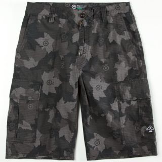Core Collection Mens Cargo Shorts Camo Black In Sizes 28, 30, 32, 33, 40, 3