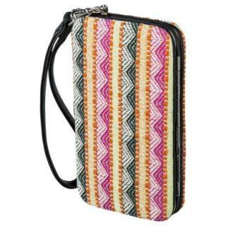 Merona Printed Phone Case Wallet with Removable Strap   Multicolored