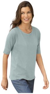 Seamed Surfwashed Cotton Tee