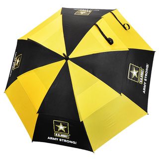 Ray Cook Army Golf Umbrella (Black/yellowDimensions 39.5 inches high x 2 inches wide x 1.75 inches deepDiameter when open 62 inchesWeight 1.45 pounds )