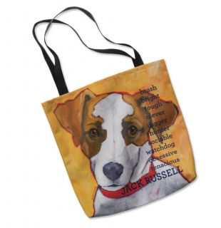 Favorite Dog Breeds Tote Bag, Jack Russel