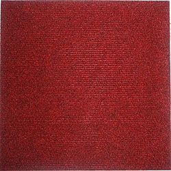 Do It Yourself Red Carpet Tiles (144 Square Feet)