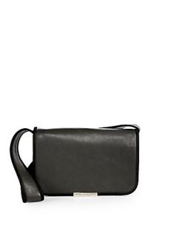 See by Chloe Aster Mixed Media Shoulder Bag   Graphite