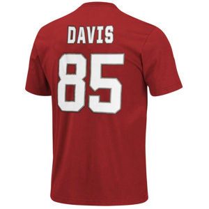 San Francisco 49ers Vernon Davis VF Licensed Sports Group NFL Eligible Receiver T Shirt