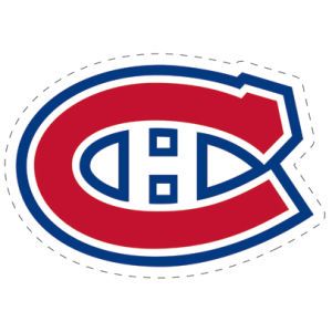 Montreal Canadiens Wincraft 6 x 9 Die Cut Magnet