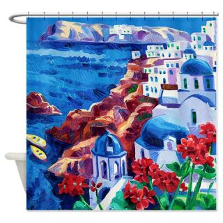  Greek Oil Painting Shower Curtain  Use code FREECART at Checkout