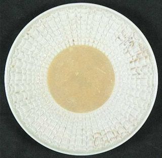 Belleek Pottery (Ireland) Tridacna Yellow Bread & Butter Plate, Fine China Dinne