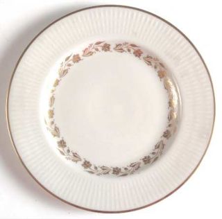 Royal Doulton Fairfax Bread & Butter Plate, Fine China Dinnerware   Gold Flowers