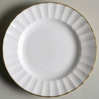 Royal Worcester Warmstry Gold Edge Bread & Butter Plate, Fine China Dinnerware  