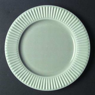 Dansk Rondure Sage Salad Plate, Fine China Dinnerware   All Sage Green,Beads&Lin