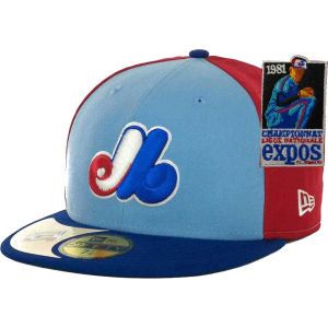 Montreal Expos New Era MLB Cooperstown Patch 59FIFTY Cap
