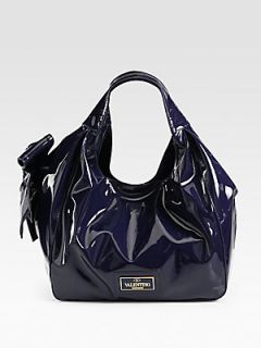 Valentino Medium Lacca Nuage Hobo   Marine