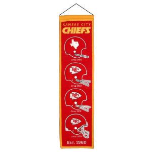 Kansas City Chiefs Heritage Banner