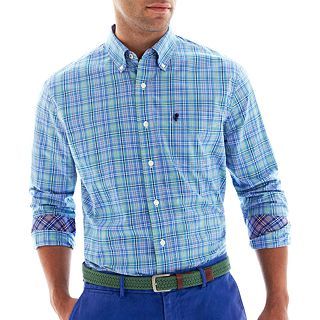 STAFFORD PREP Kristof Plaid Shirt, Blue, Mens