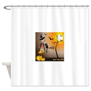  Vector halloween witch Shower Curtain  Use code FREECART at Checkout