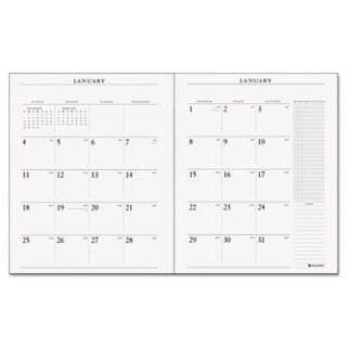 At a Glance Recycled Executive Monthly Padfolio Refill