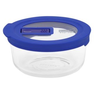 Pyrex 2 Cup Round Storage Dish with No Leak Lid