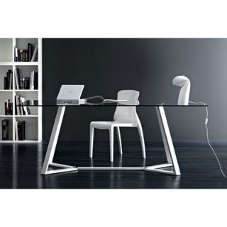 Domitalia Archie Dining Table ARCHI.T.1813 Finish White Lacquered