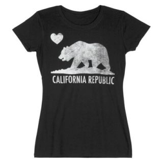 Juniors California Republic Graphic Tee   L(11 13)
