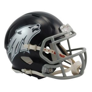 Nevada Wolf Pack Riddell Speed Mini Helmet