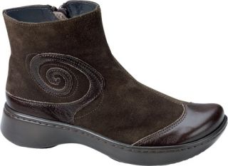 Womens Naot Oyster   Oak Leather/Hash Suede Boots
