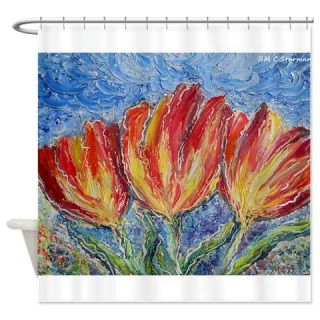  Tulips, colorful art Shower Curtain  Use code FREECART at Checkout