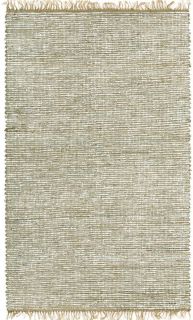Hand woven White Leather And Hemp Rug (25 X 42) (WhitePattern SolidMeasures 0.25 inch thickTip We recommend the use of a non skid pad to keep the rug in place on smooth surfaces.All rug sizes are approximate. Due to the difference of monitor colors, som