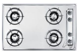 Summit Refrigeration 30 Built In Gas Cooktop   Scratch Resistant Surface, Open Burner