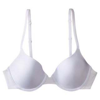 Gilligan & OMalley Womens Favorite Lightly Lined Demi Bra   True White 34B