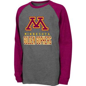 Minnesota Golden Gophers Colosseum NCAA Youth Sweep Long Sleeve T Shirt