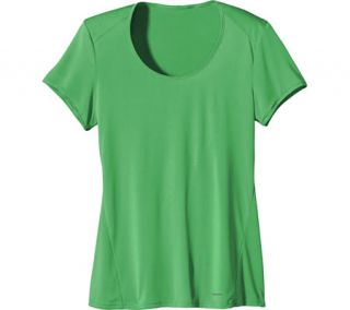 Womens Patagonia Capilene 1 T Shirt   Aloe Green Short Sleeve Shirts