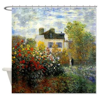 The Garden of Monet at Argenteuil Shower Curtain  Use code FREECART at Checkout