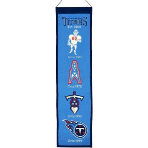 Tennessee Titans Heritage Banner