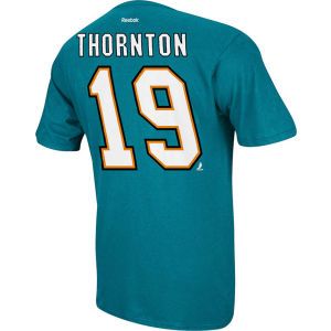 San Jose Sharks Joe Thorton Reebok NHL Premier Player T Shirt