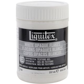 Liquitex White Opaque Flakes 8 Ounces